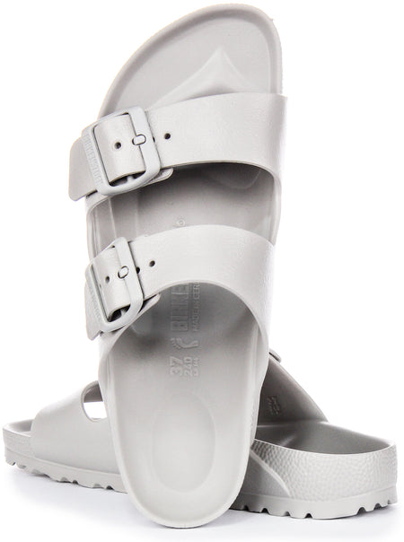 Birkenstock Arizona Eva in Stone | Smalle Pasvorm