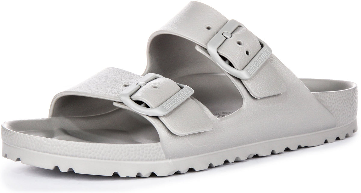 Birkenstock Arizona Eva in Stone | Smalle Pasvorm
