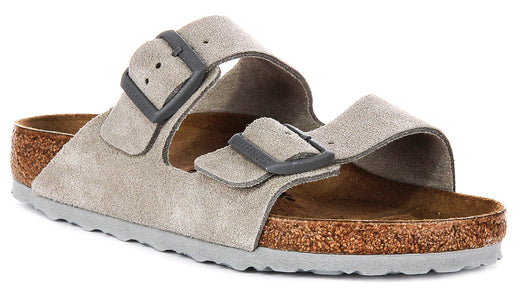 Birkenstock Arizona Bs in Stone voor Dames | Standaard Pasvorm