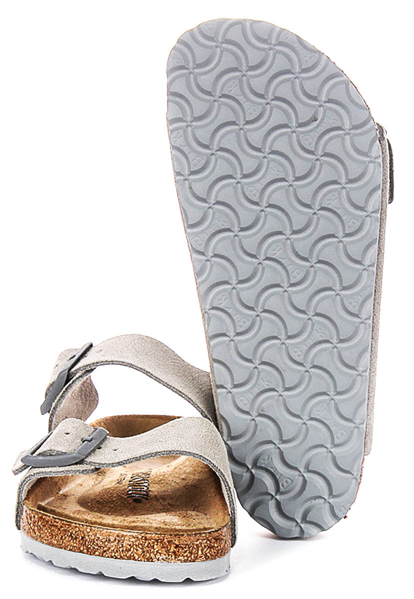 Birkenstock Arizona Bs in Stone voor Dames | Standaard Pasvorm