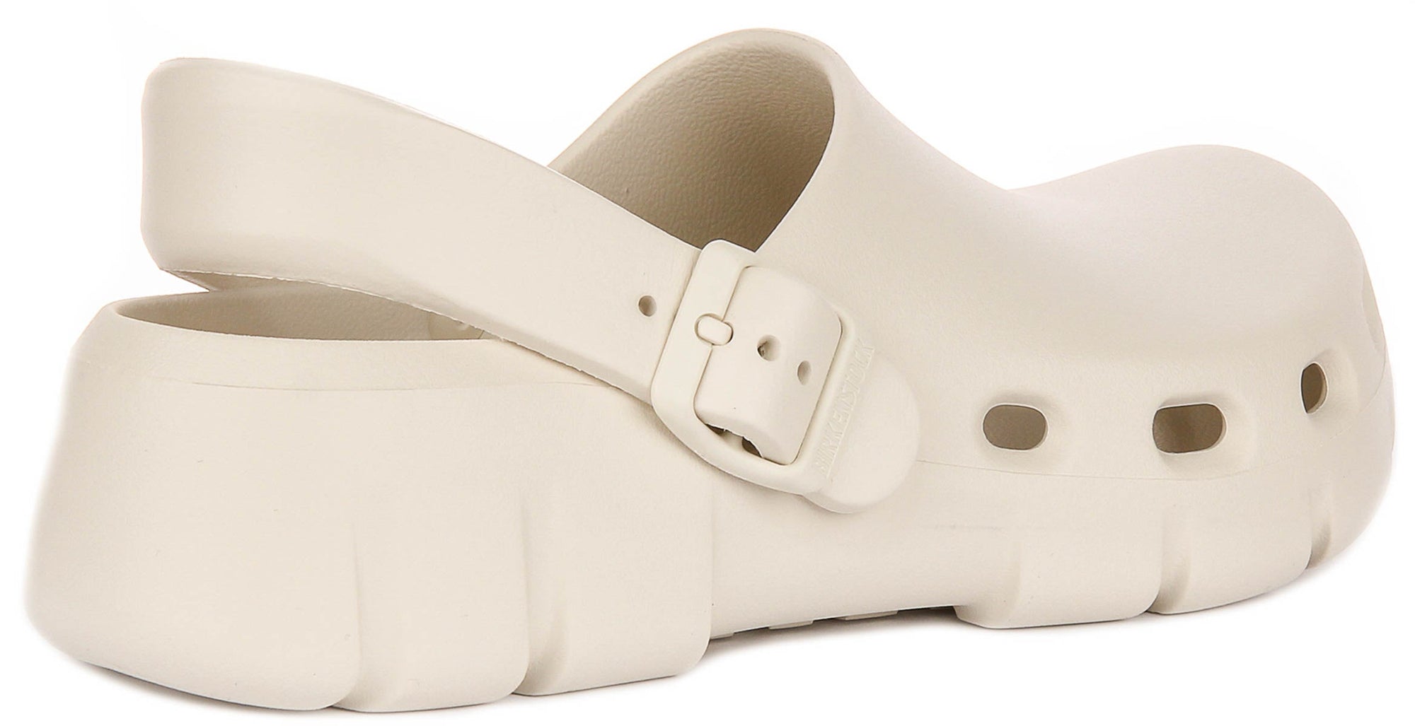 Birkenstock Birki Flow Eva in Steen | Normale Pasvorm
