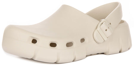 Birkenstock Birki Flow Eva in Steen | Normale Pasvorm