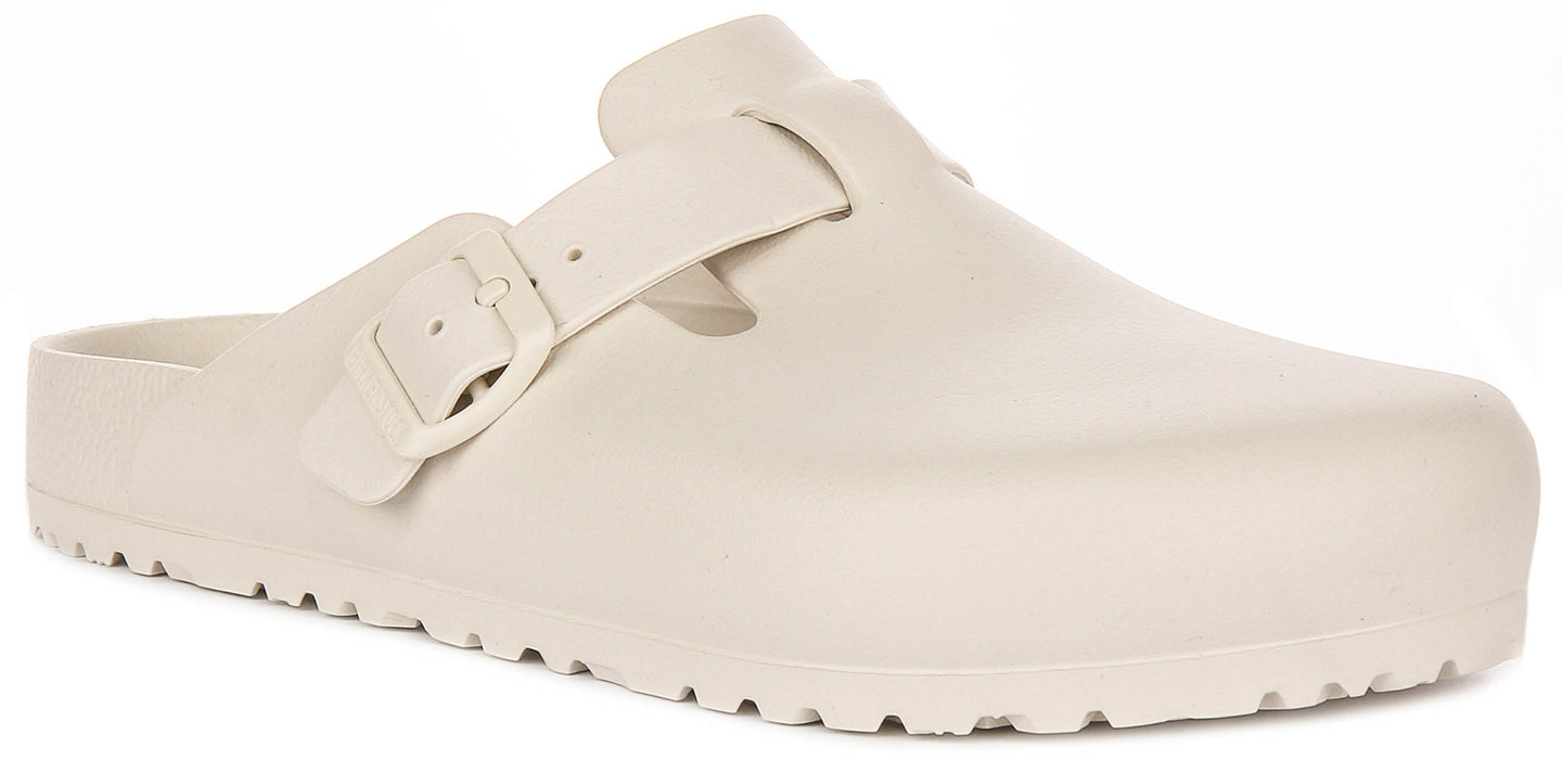Birkenstock Boston Eva In Stone | Regular Fit