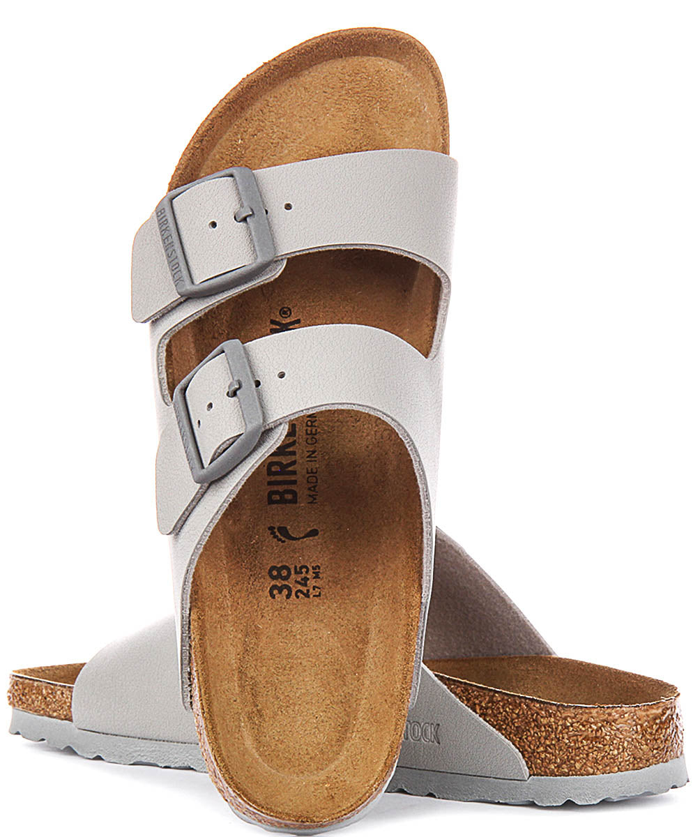 Birkenstock Arizona Bs in Steen | Smalle Pasvorm