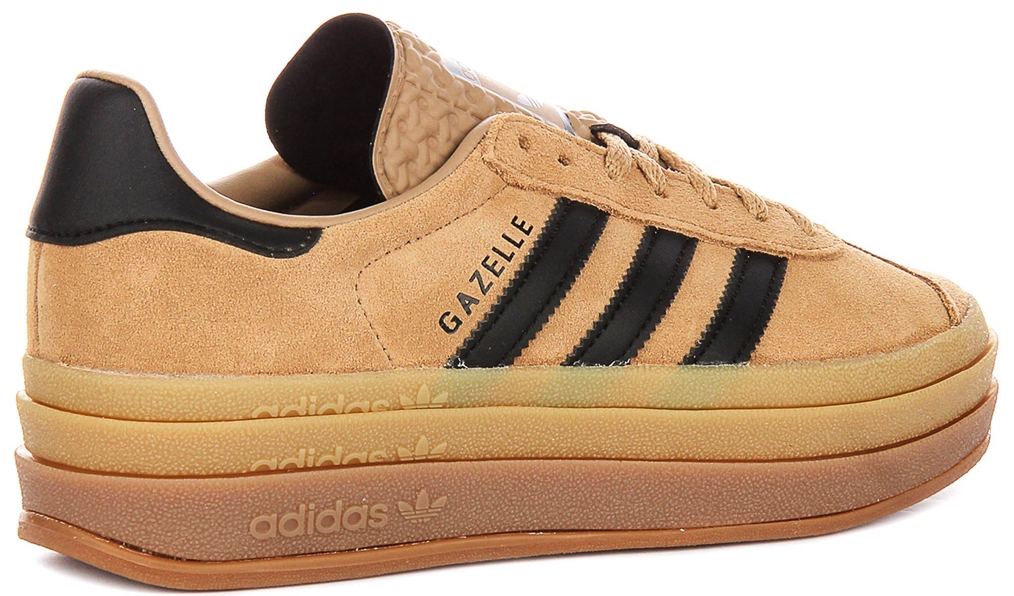 Adidas Gazelle Bold W i tan för kvinnor