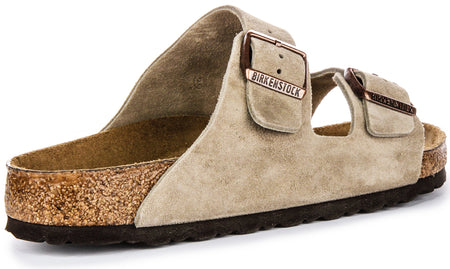 Birkenstock Arizona Semelle Douce en Taupe