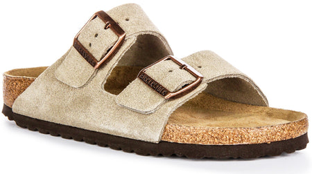 Birkenstock Arizona Suola Morbida Taupe | Vestibilità Stretta