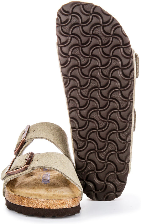 Birkenstock Arizona Suola Morbida Taupe | Vestibilità Stretta