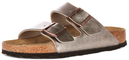 Birkenstock Arizona Bs en Taupe | Coupe Standard