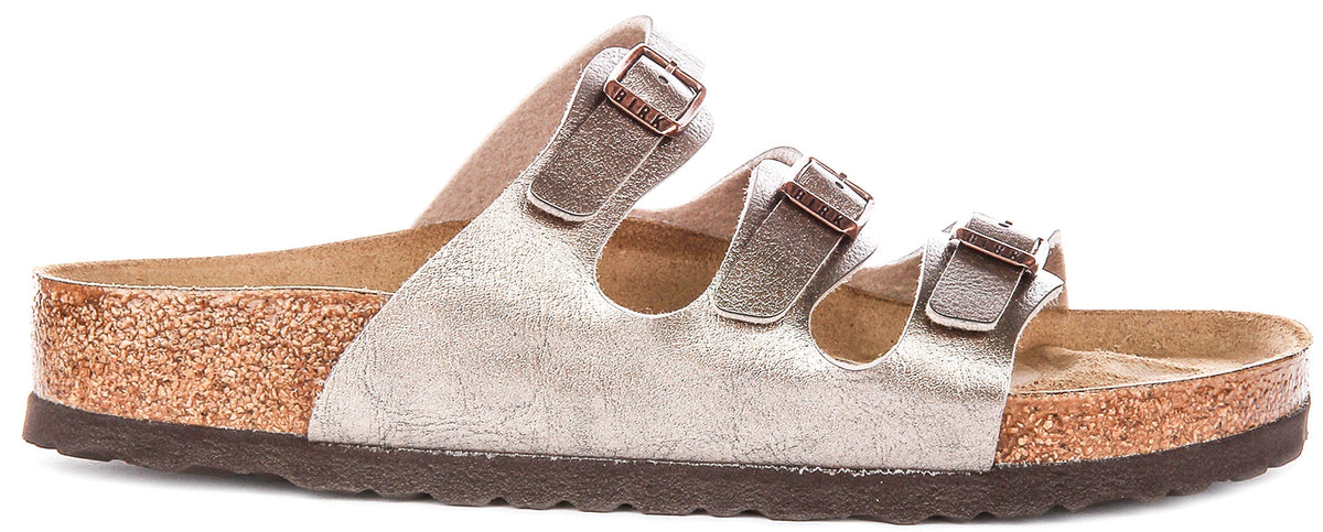 Birkenstock Florida BS in Taupe | Vestibilità Regolare