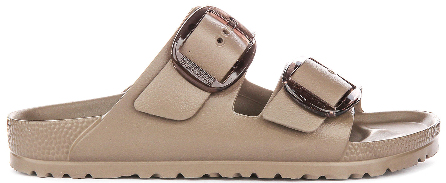 Birkenstock Arizona Eva Big Buckle i Taupe | Smal passform
