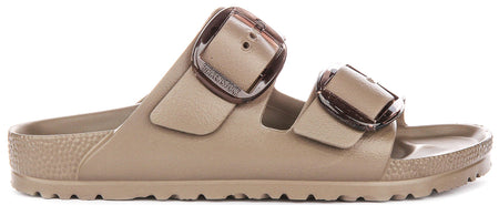 Birkenstock Arizona Eva Big Buckle In Taupe | Narrow Fit