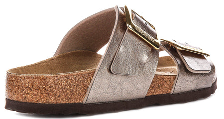 Birkenstock Sydney Cushion In Taupe | Regular Fit