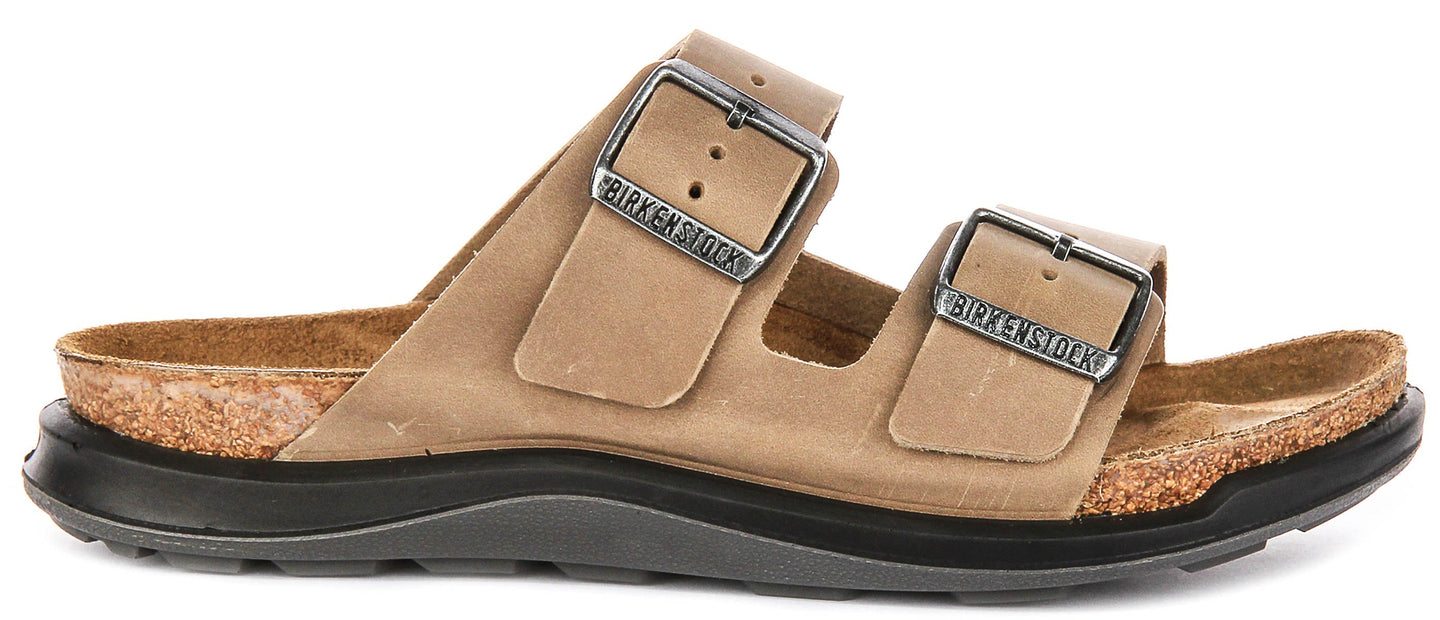 Birkenstock Arizona Crosstown i Tobak | Normal passform