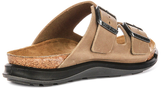 Birkenstock Arizona Crosstown i Tobak | Normal passform