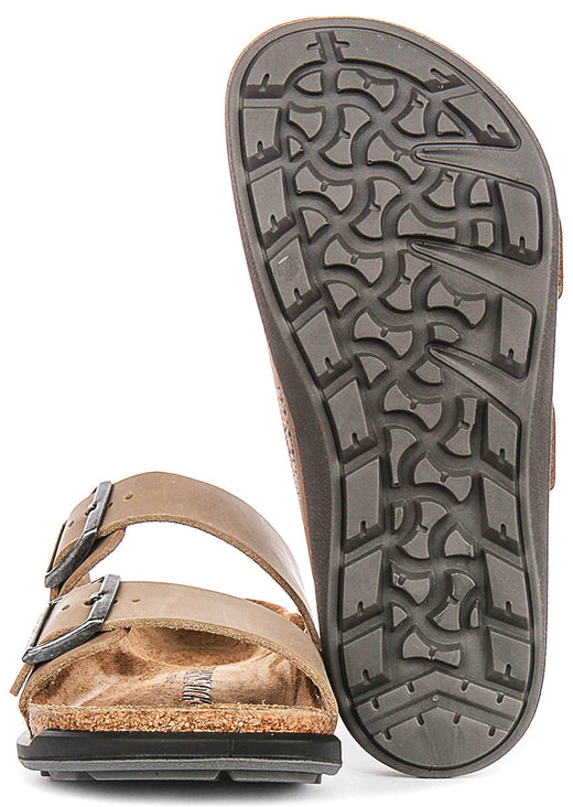 Birkenstock Arizona Crosstown i Tobak | Normal passform