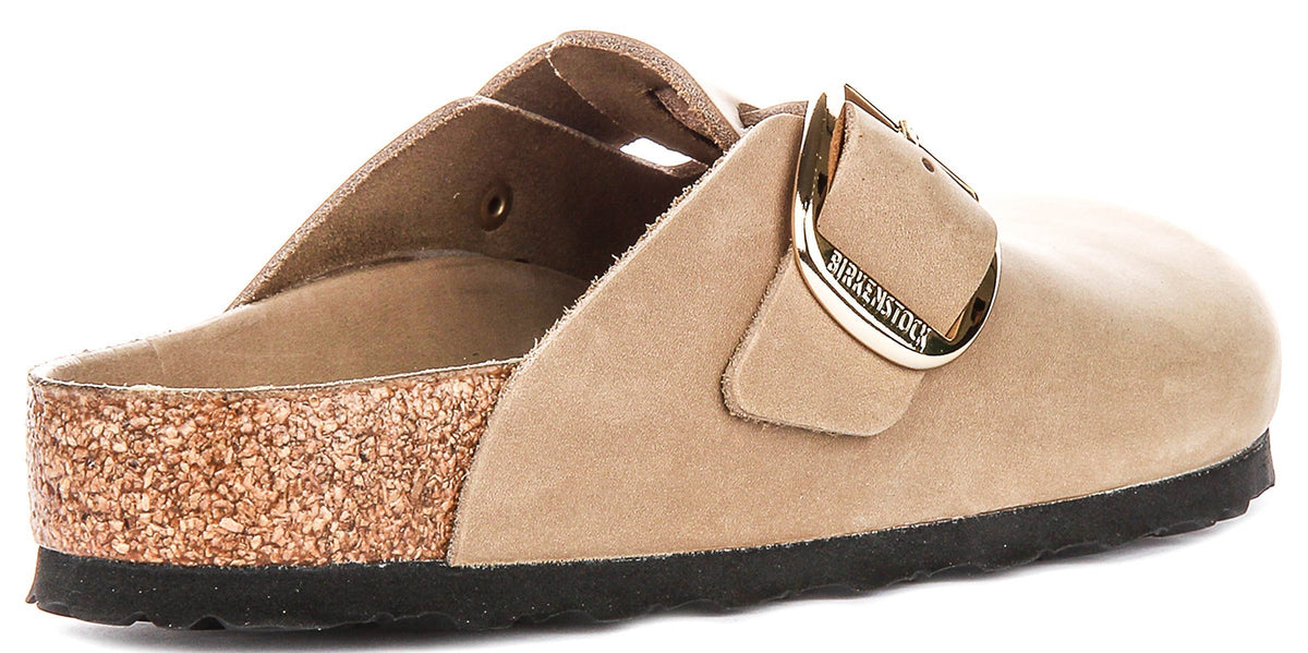 Birkenstock Boston Big Buckle en Tabaco | Ajuste Regular