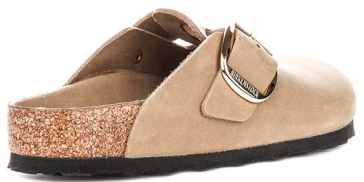 Birkenstock Boston Big Buckle en Tabaco | Ajuste Regular