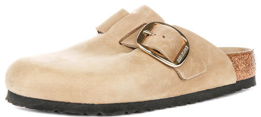 Birkenstock Boston Big Buckle en Tabaco | Ajuste Regular