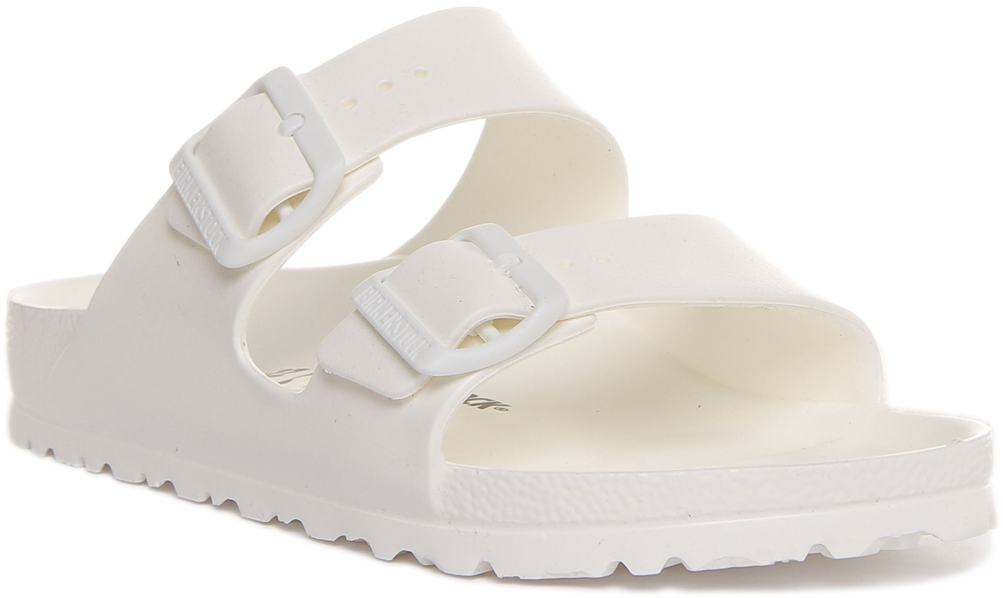 Birkenstock Arizona EVA Sandalen met dubbele band voor dames in wit