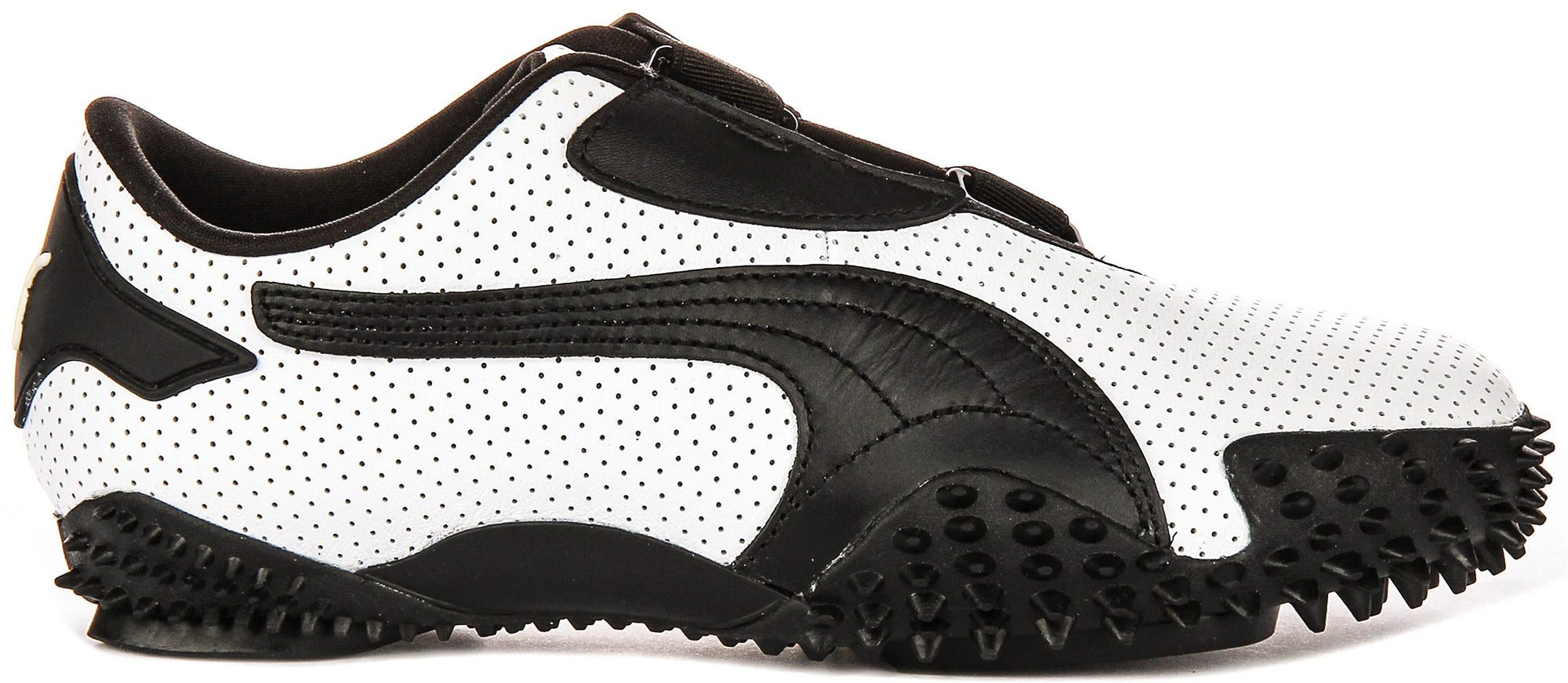 Puma Mostro perforé en blanc noir