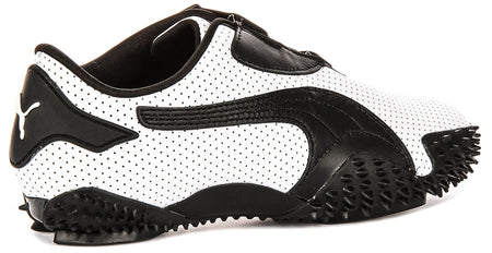 Puma Mostro perforé en blanc noir