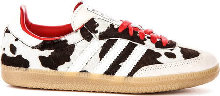 Adidas Samba OG W in Wit Zwart Koeienprint voor Dames