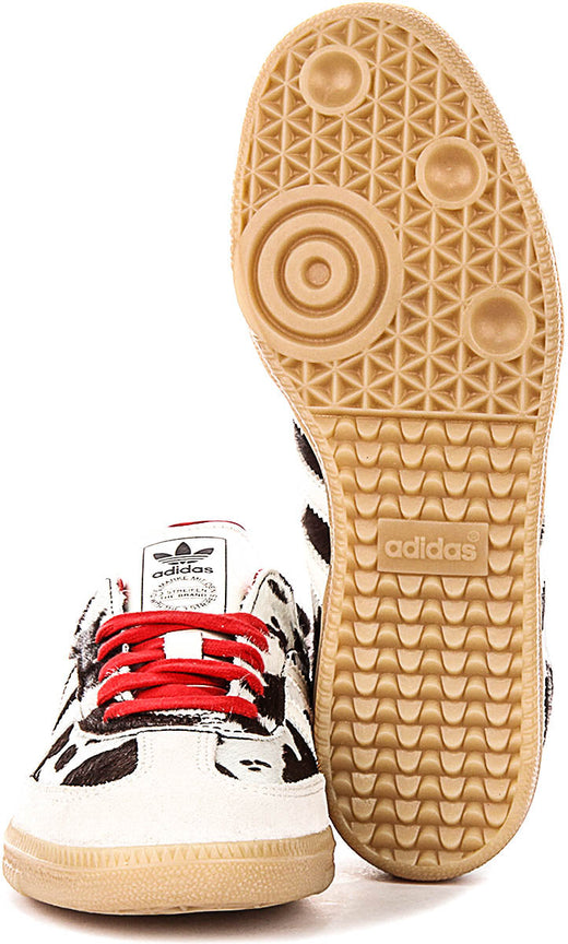 Adidas Samba OG W in Wit Zwart Koeienprint voor Dames