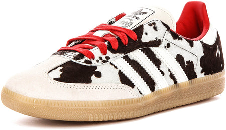Adidas Samba OG W in Wit Zwart Koeienprint voor Dames