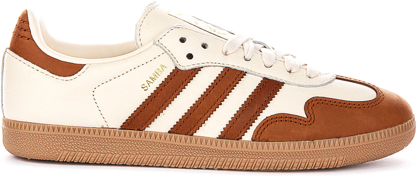 Adidas Samba OG W in Wit Bruin voor Dames