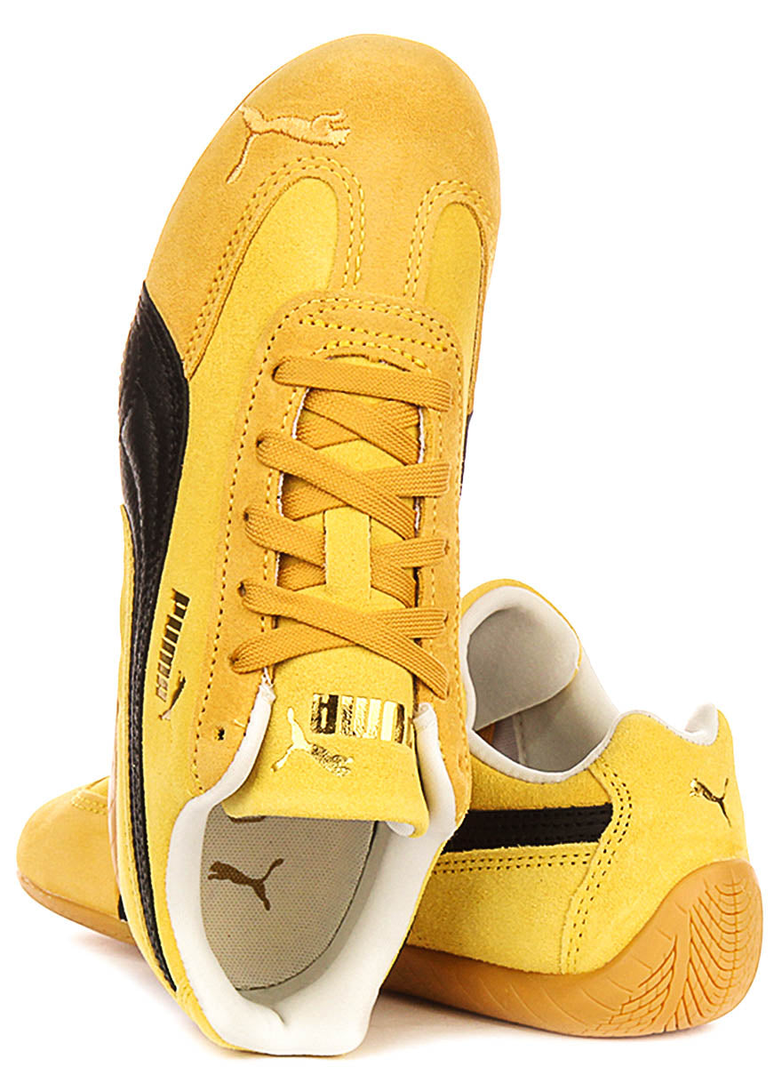 Puma Speedcat in geel zwart